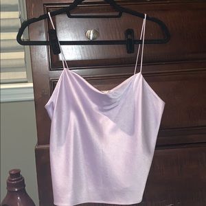 Alice and Olivia Lavender Silk Cami